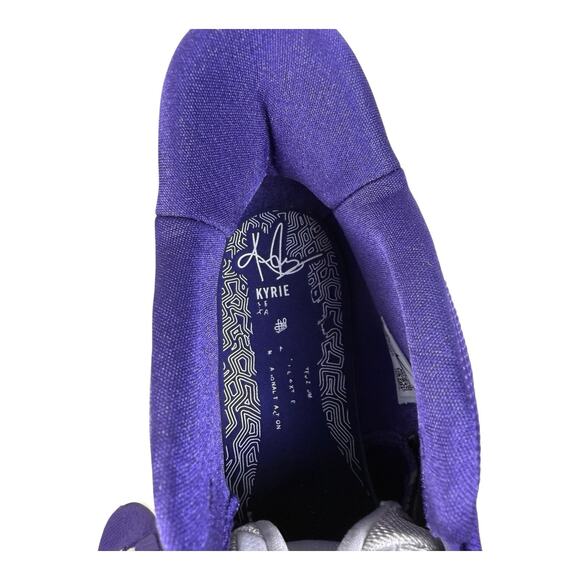 Size 17.5 New NIKE Kyrie 7 TB Promo Men’s Basketball Shoes Court Purple White - Picture 8 of 9